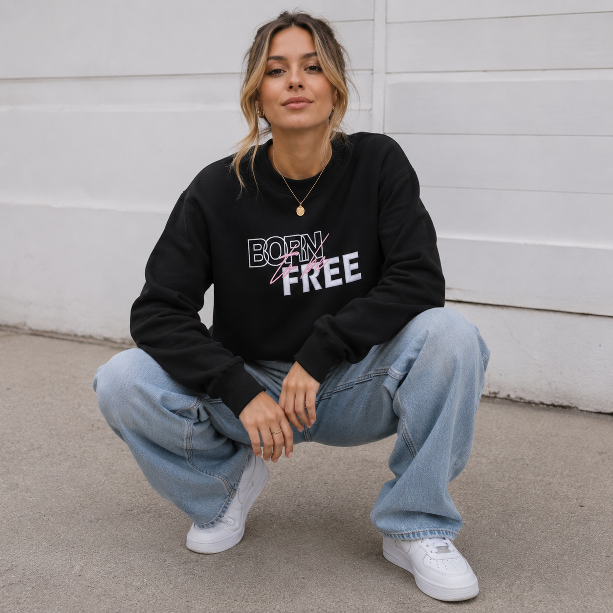 Džemperis "Born to be Free"