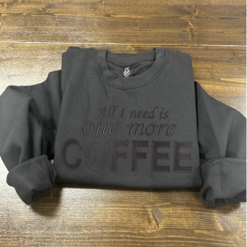 All I need is one more coffee